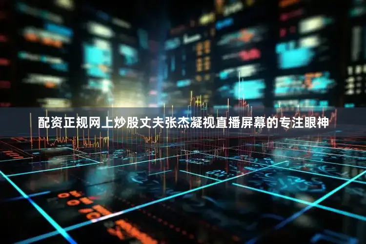 配资正规网上炒股丈夫张杰凝视直播屏幕的专注眼神