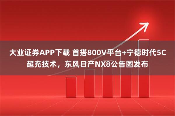 大业证券APP下载 首搭800V平台+宁德时代5C超充技术，东风日产NX8公告图发布